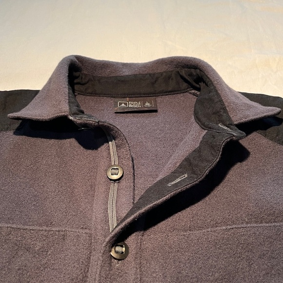 Great Triple Aught Design Grey & Black 100% Wool Signal Field Shirt/Jacket - L - Picture 5 of 10